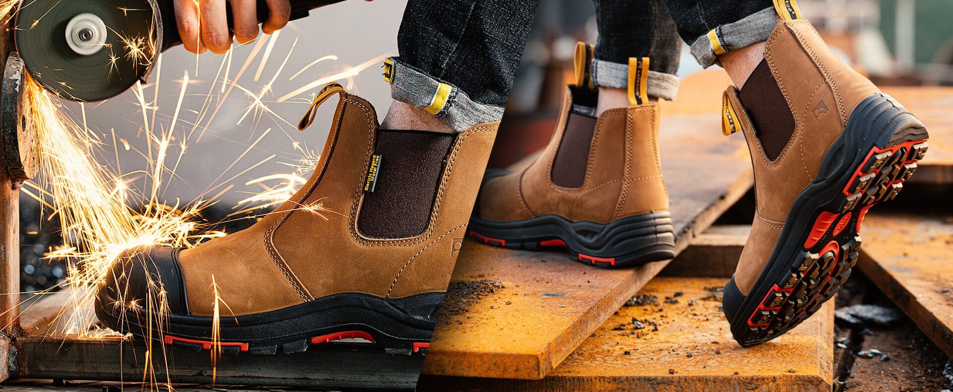 Safetoe store work boots